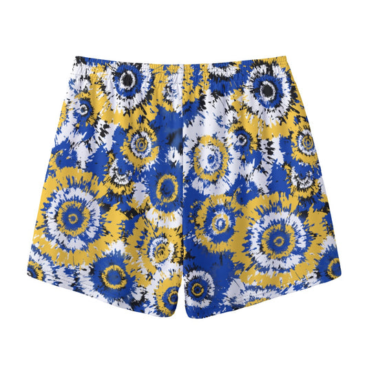 Adult Brimfield Beasts Tie Dye Mesh Shorts (no inner liner)