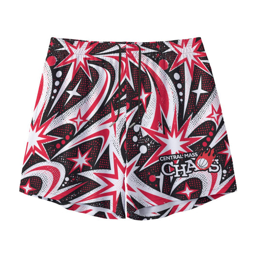 Teen/Adult Central MA Chaos Starburst Mesh Shorts (no inner liner)