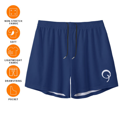 Adult Quaboag Church Mesh Shorts - Navy (no inner liner)