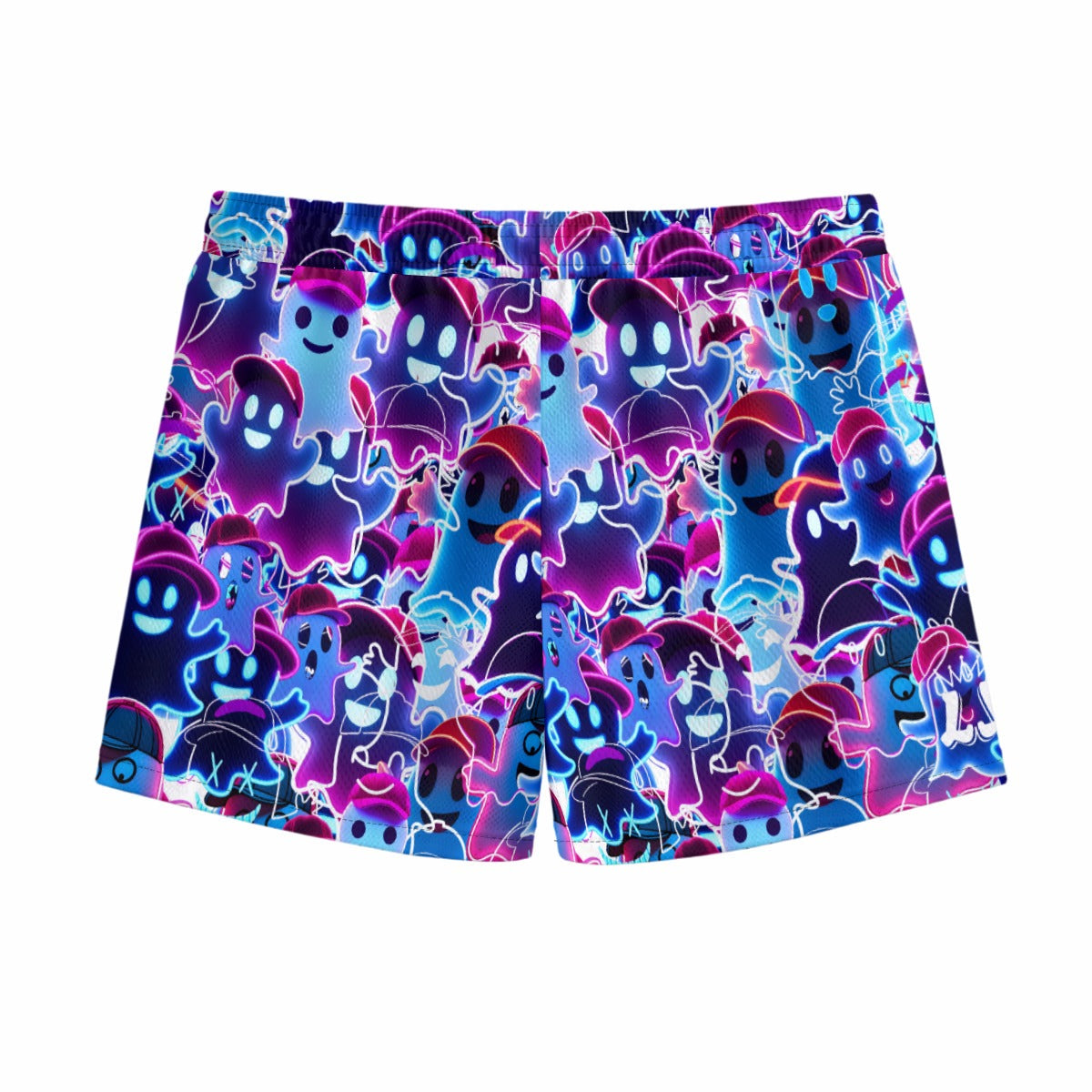 Youth Neon Ghosts Mesh Shorts