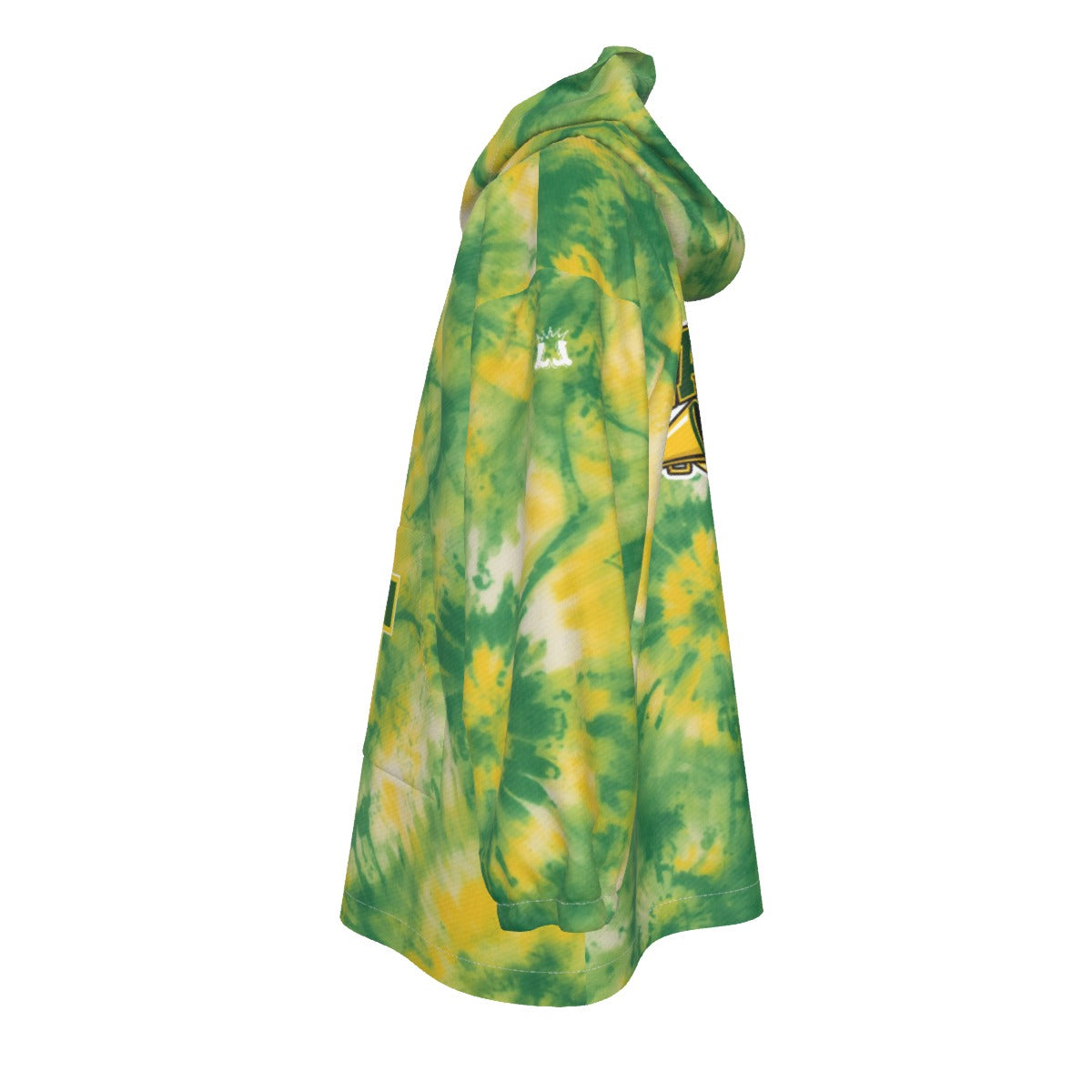 Youth TYFC Warriors Cheer Tie Dye Blanket Hoodie