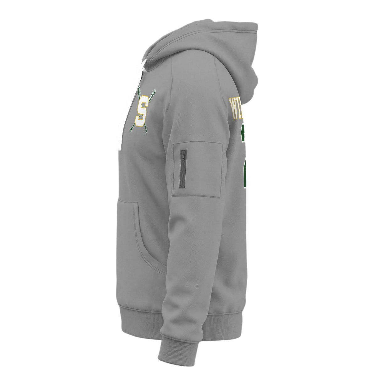 Adult Unisex Sturbridge Little League Half-Zip Hoodie - Personalized