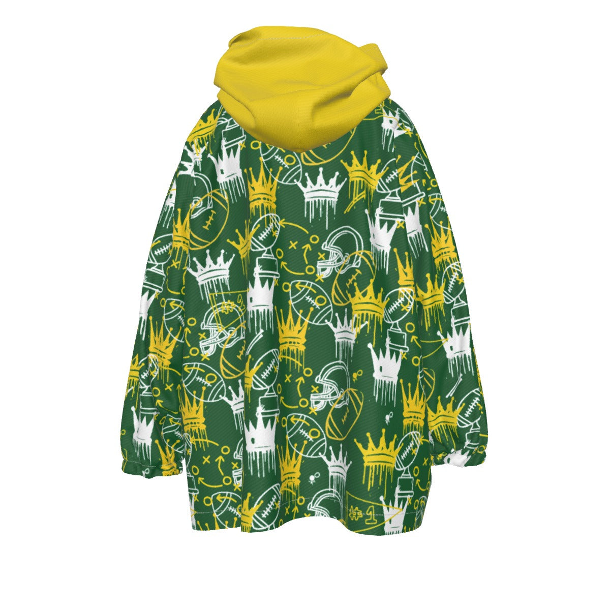 Youth Tantasqua Youth Football Dripping Crowns Blanket Hoodie (Non-Personalized)