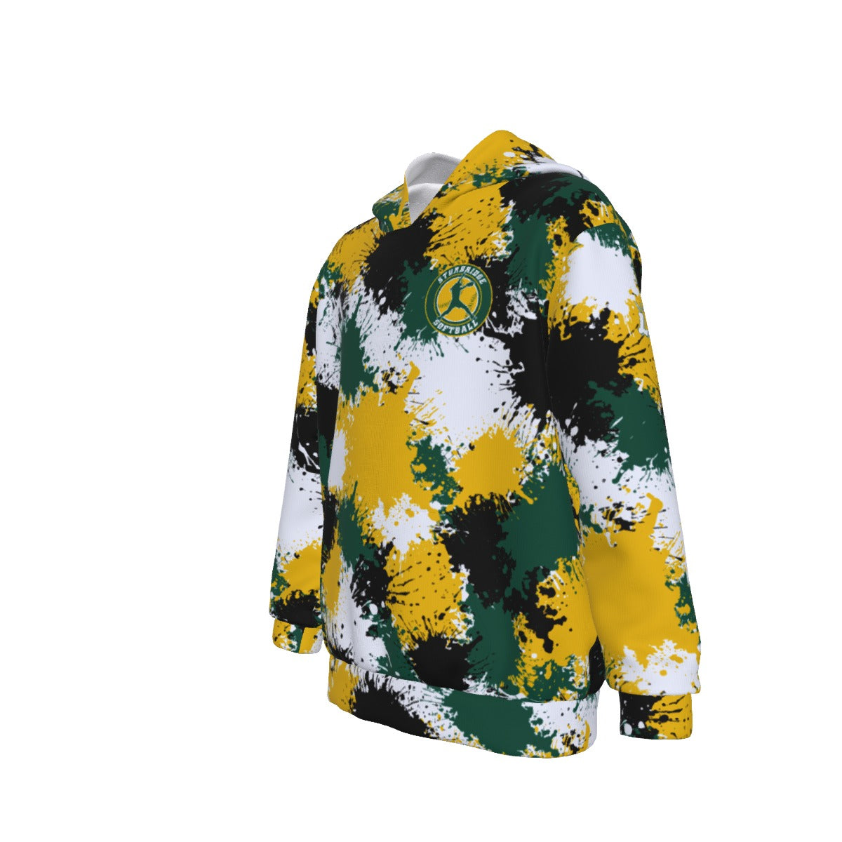 Youth Sturbridge Softball Paint Splatter Hoodie