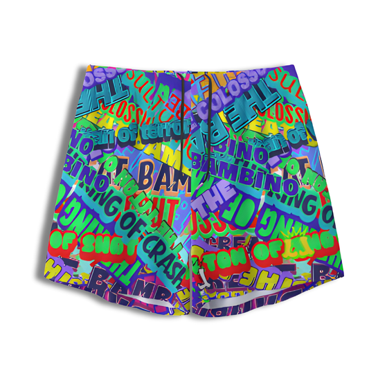 All-Over Print Adult Mesh Shorts, The Sandlot Movie Design