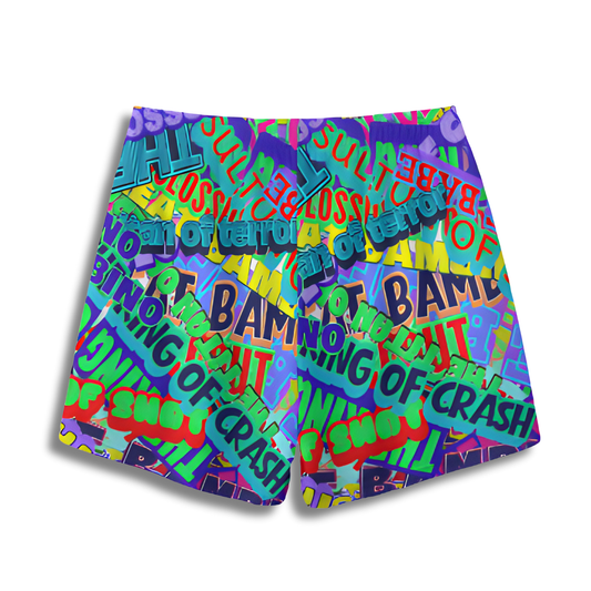 All-Over Print Adult Mesh Shorts, The Sandlot Movie Design