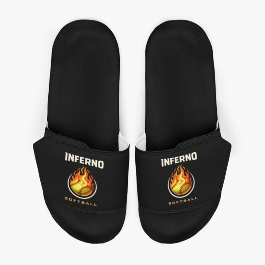 Women's Brimfield Inferno Adjustable Velcro Strap Slides (Non-Personalized)