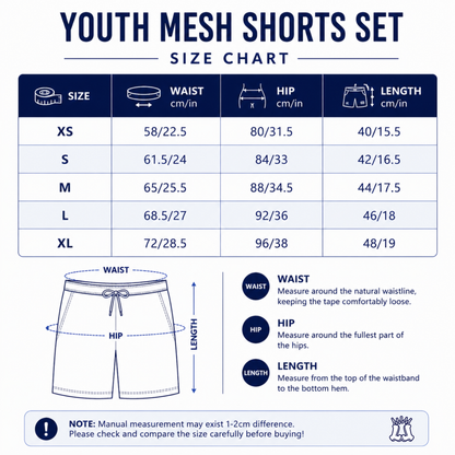 Boys Halloween Football Two-Piece Mesh Shorts and T-Shirt Set