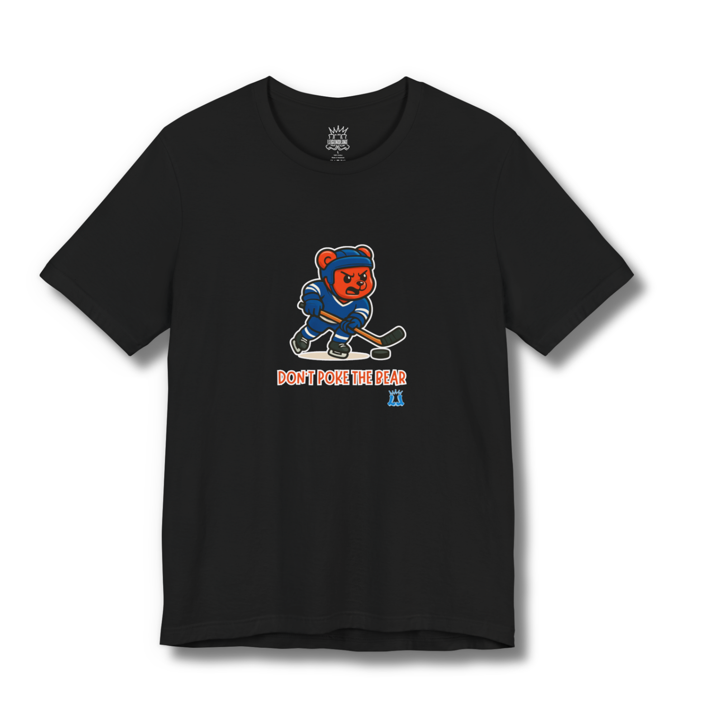 Adult Unisex Hockey T-Shirt, Don't Poke the Gummy Bear
