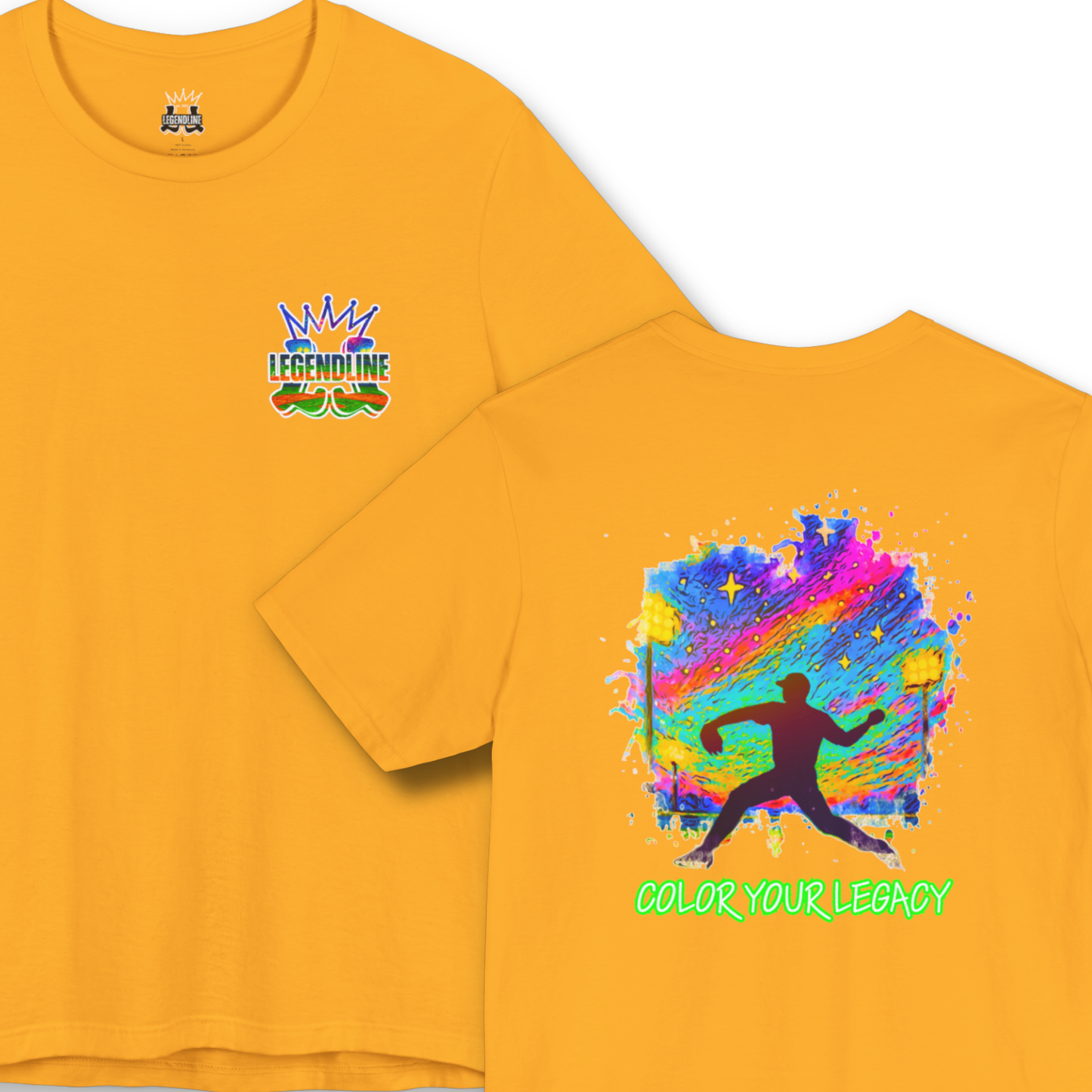 Adult Baseball Graphic T-Shirt, Colorful Design, Gift for Baseball Lover