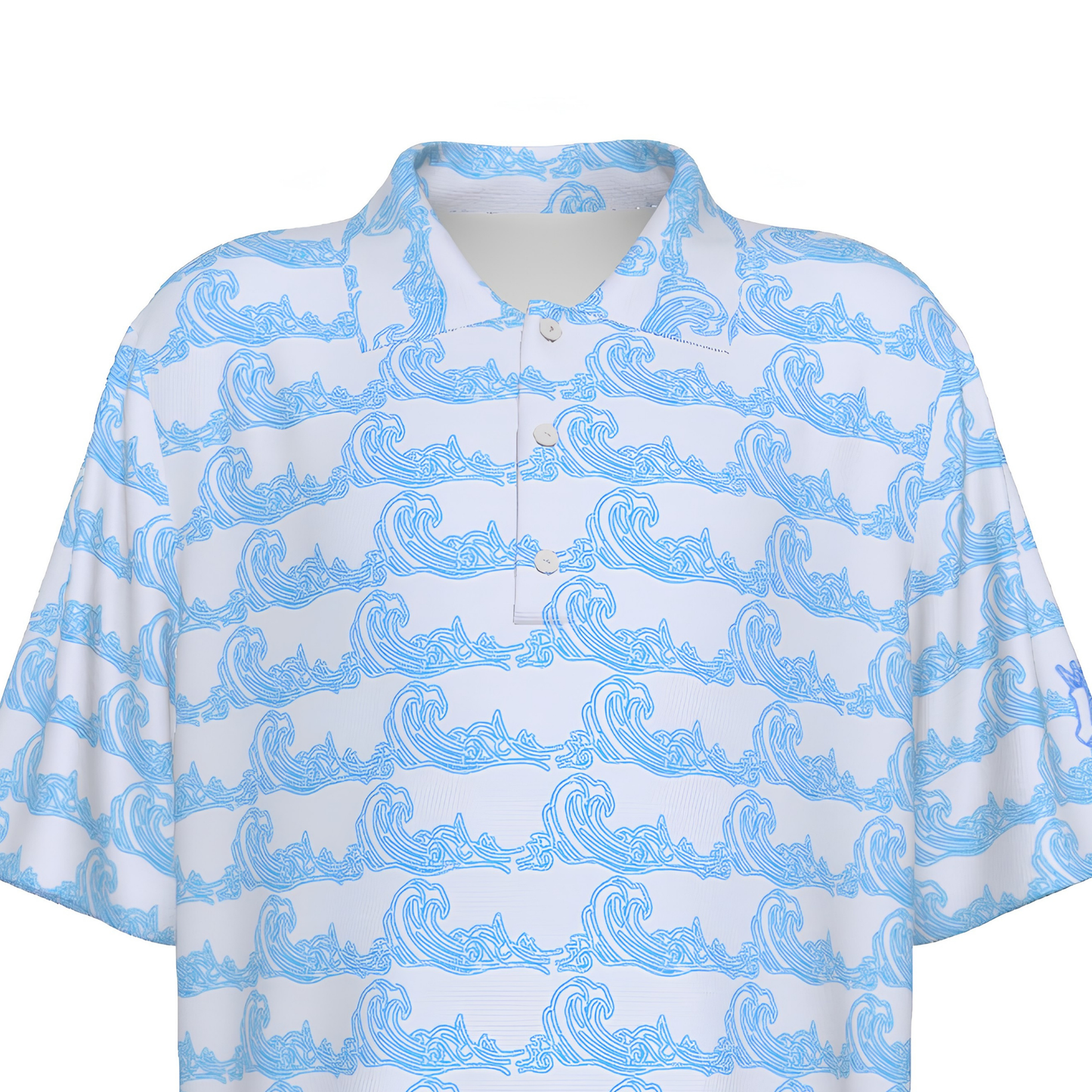 Ride the Wave Youth/Teen UV Protection Golf Polo Shirt