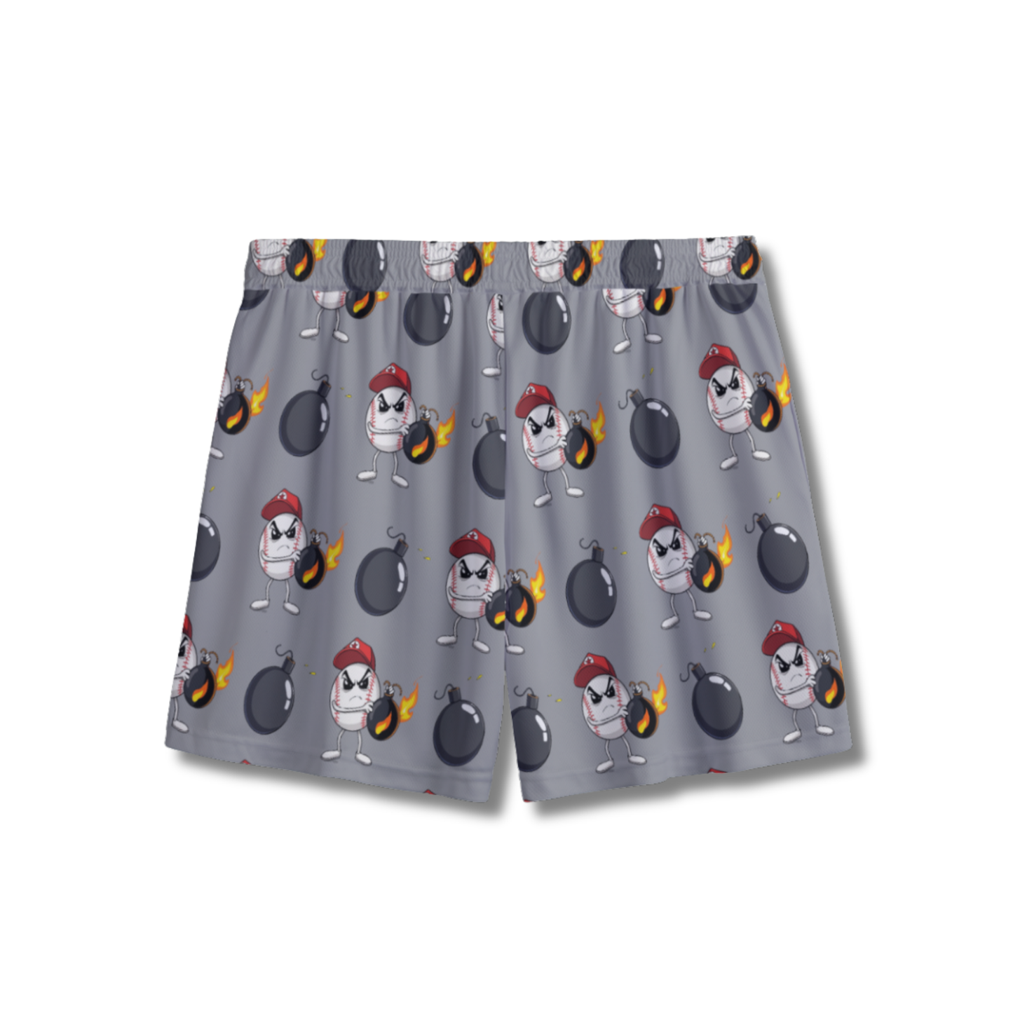 Youth "Dropping Bombs" Baseball Mesh Shorts