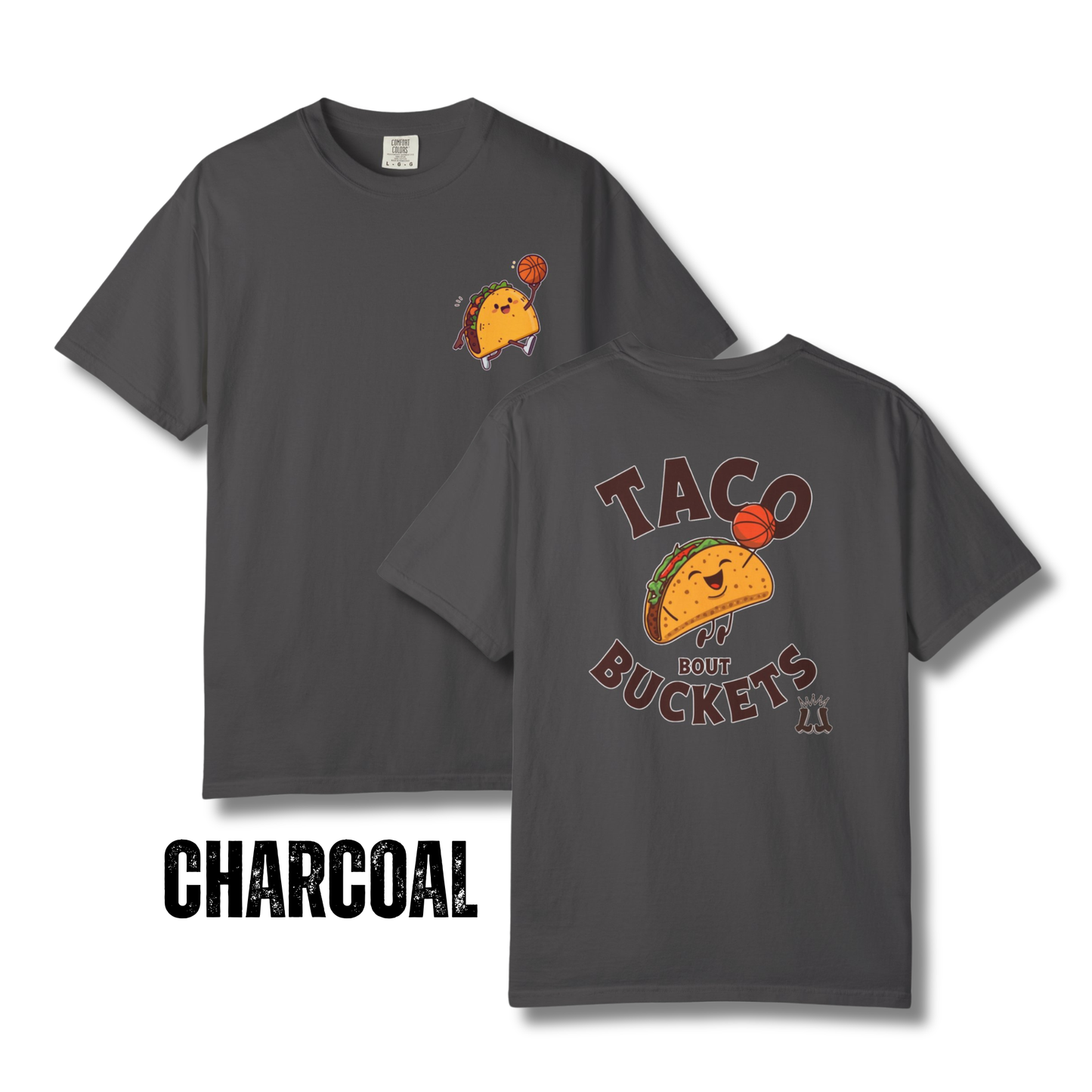 Youth Taco Bout Buckets Basketball T-Shirt