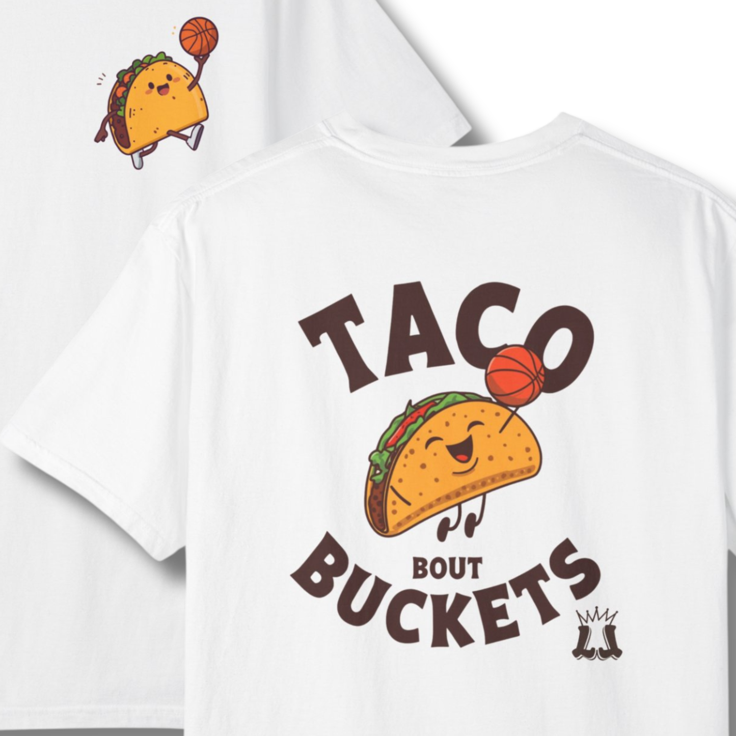 Youth Taco Bout Buckets Basketball T-Shirt