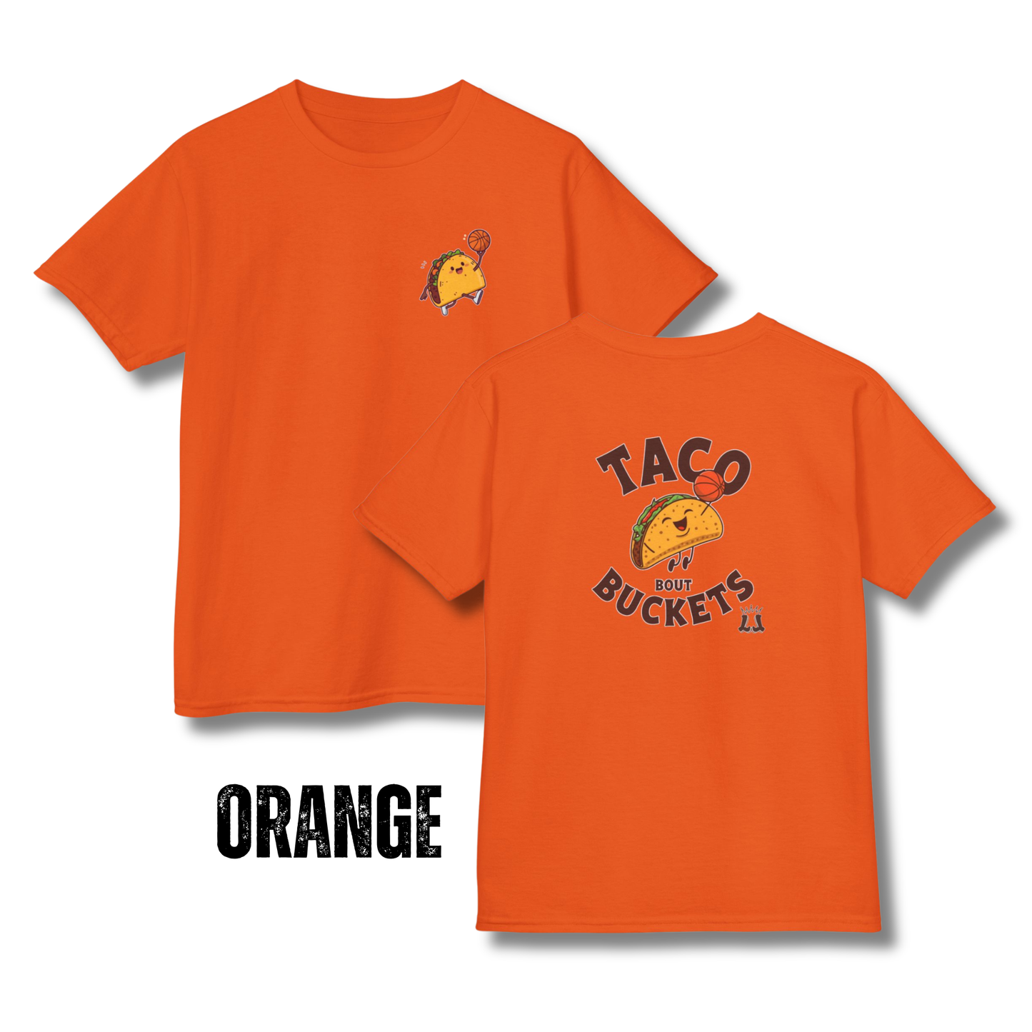 Youth Taco Bout Buckets Basketball T-Shirt