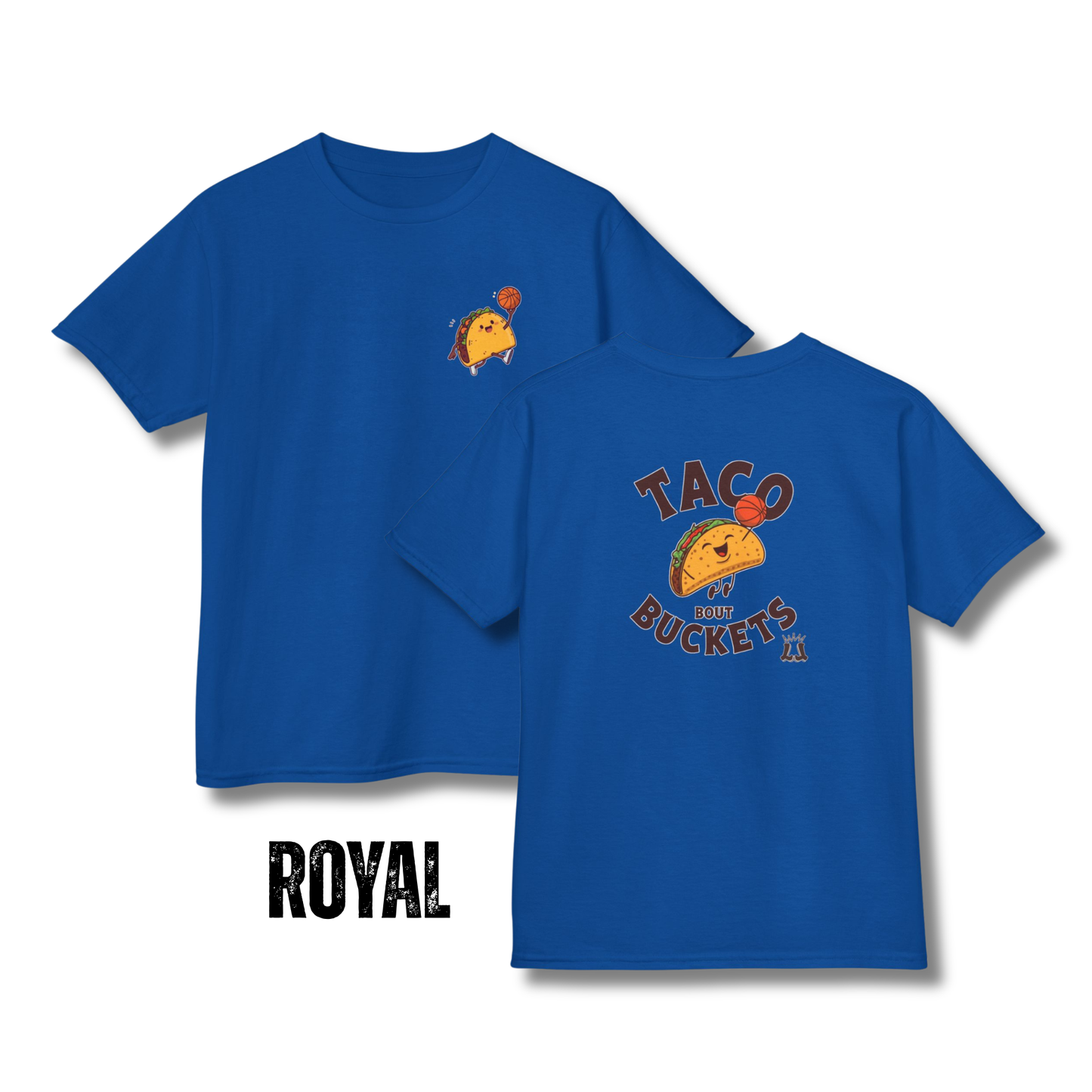 Youth Taco Bout Buckets Basketball T-Shirt