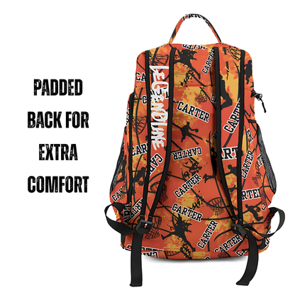 Personalized Basketball Bag, Custom Name Sports Backpack