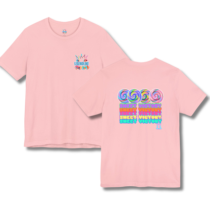Sweet Victory: Adult Casual Athletic T-Shirt