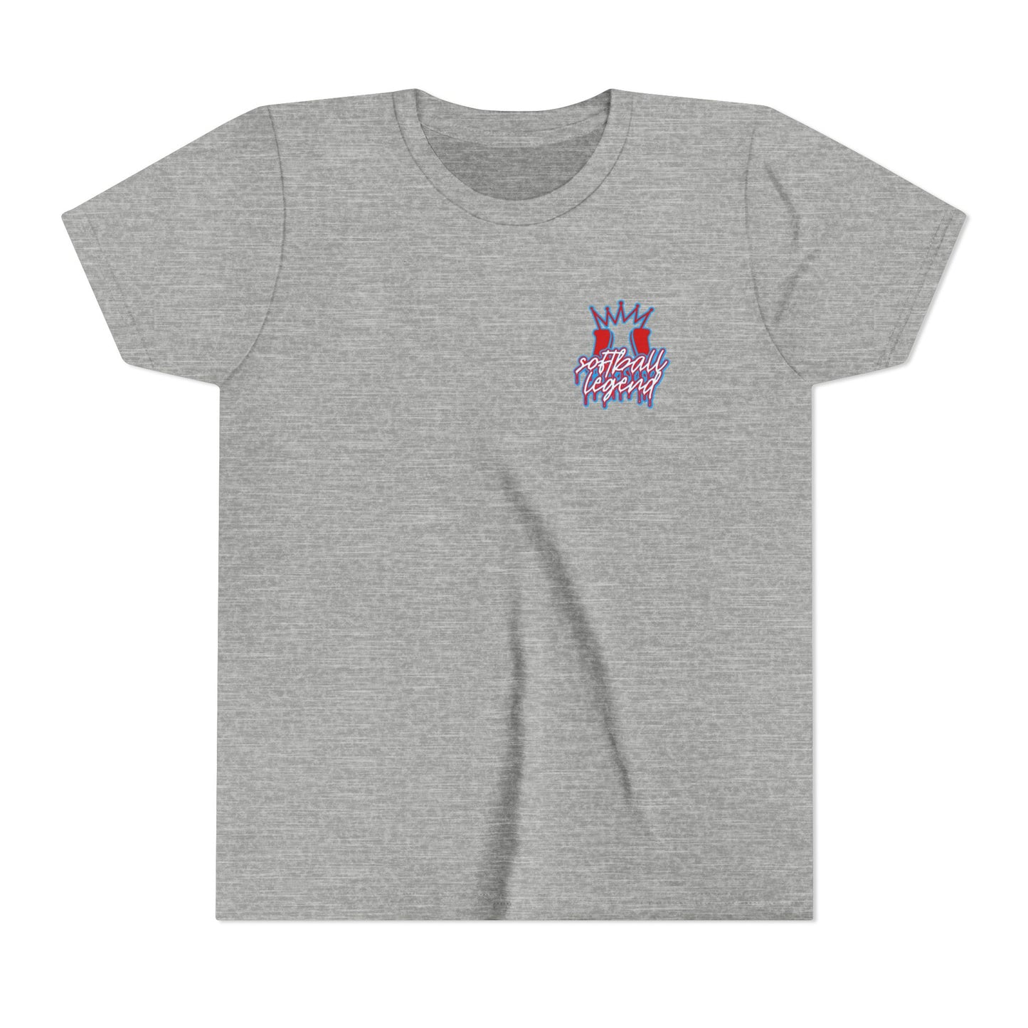 Youth Softball Ice Cream Drip T-Shirt