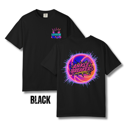 Adult Neon "Ankle Breakers" Basketball T-Shirt - Comfort Colors®