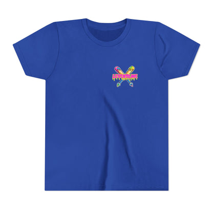 Kids Baseball Softball T-Shirt Softball Ice Cream Design