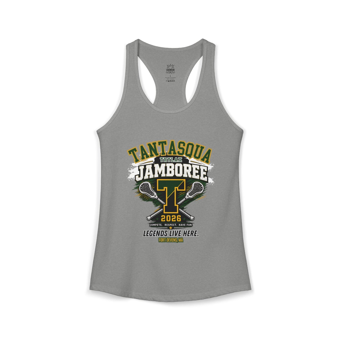 Women's Ideal Racerback Tank (Personalized)
