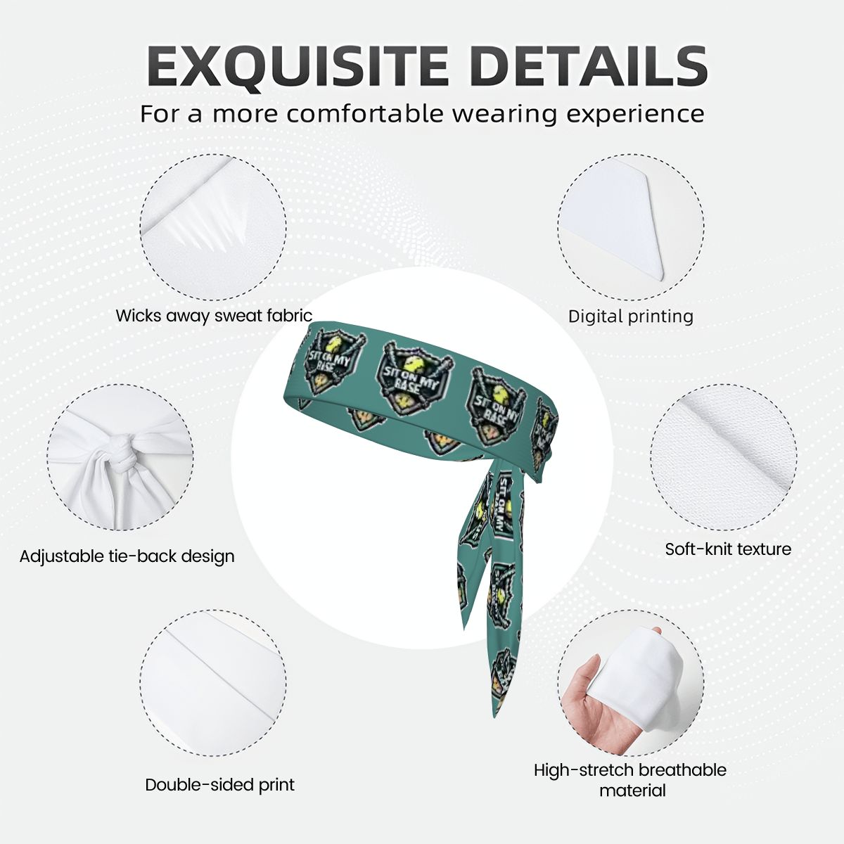 SOMB Tie Sweatband