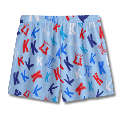 All-Over Print Adult Baseball Mesh Shorts: K's for Days