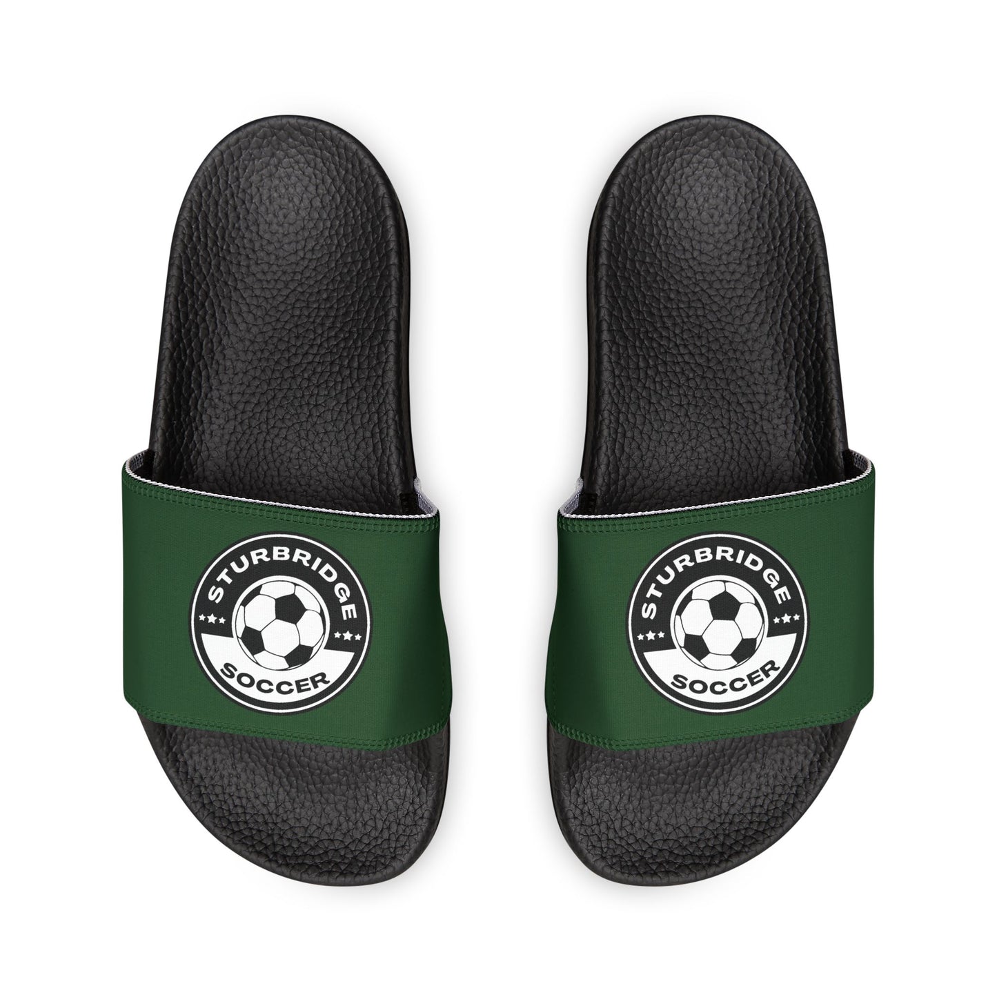 Men's Sturbridge Soccer Deco Brand Removable Strap Slides - Not Personalized
