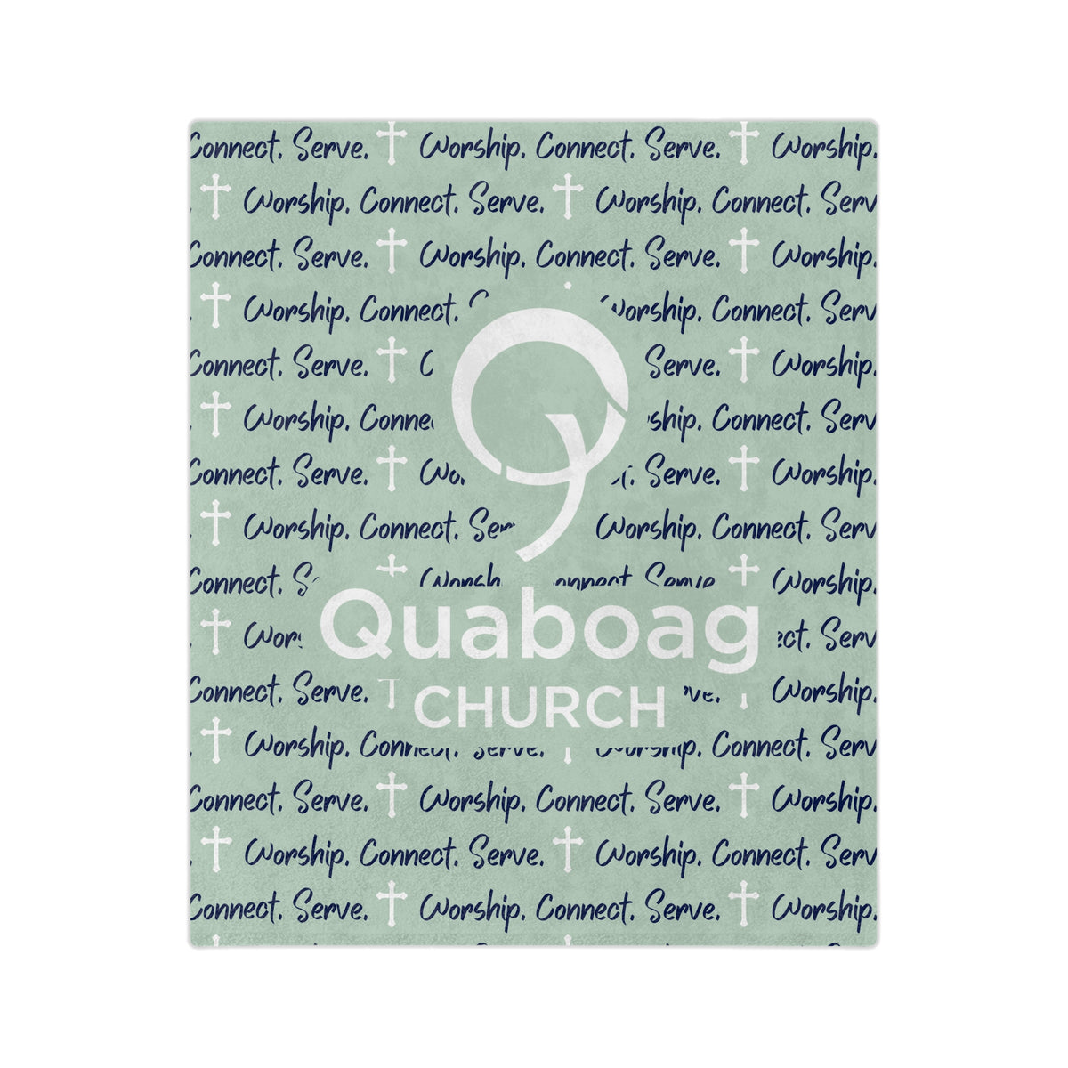 Quaboag Church Minky Plush Blanket - Version 2