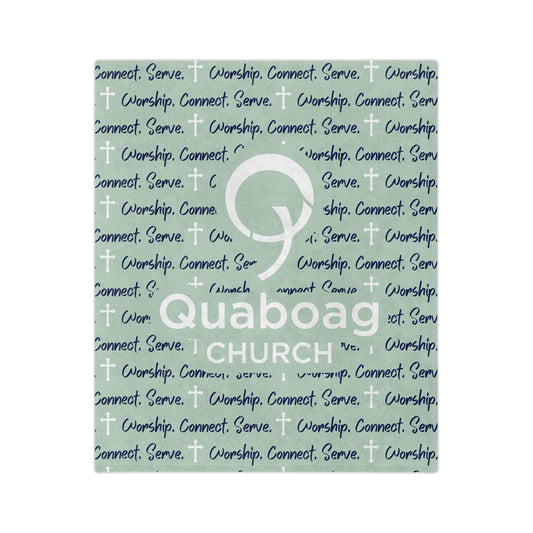 Quaboag Church Minky Plush Blanket - Version 2