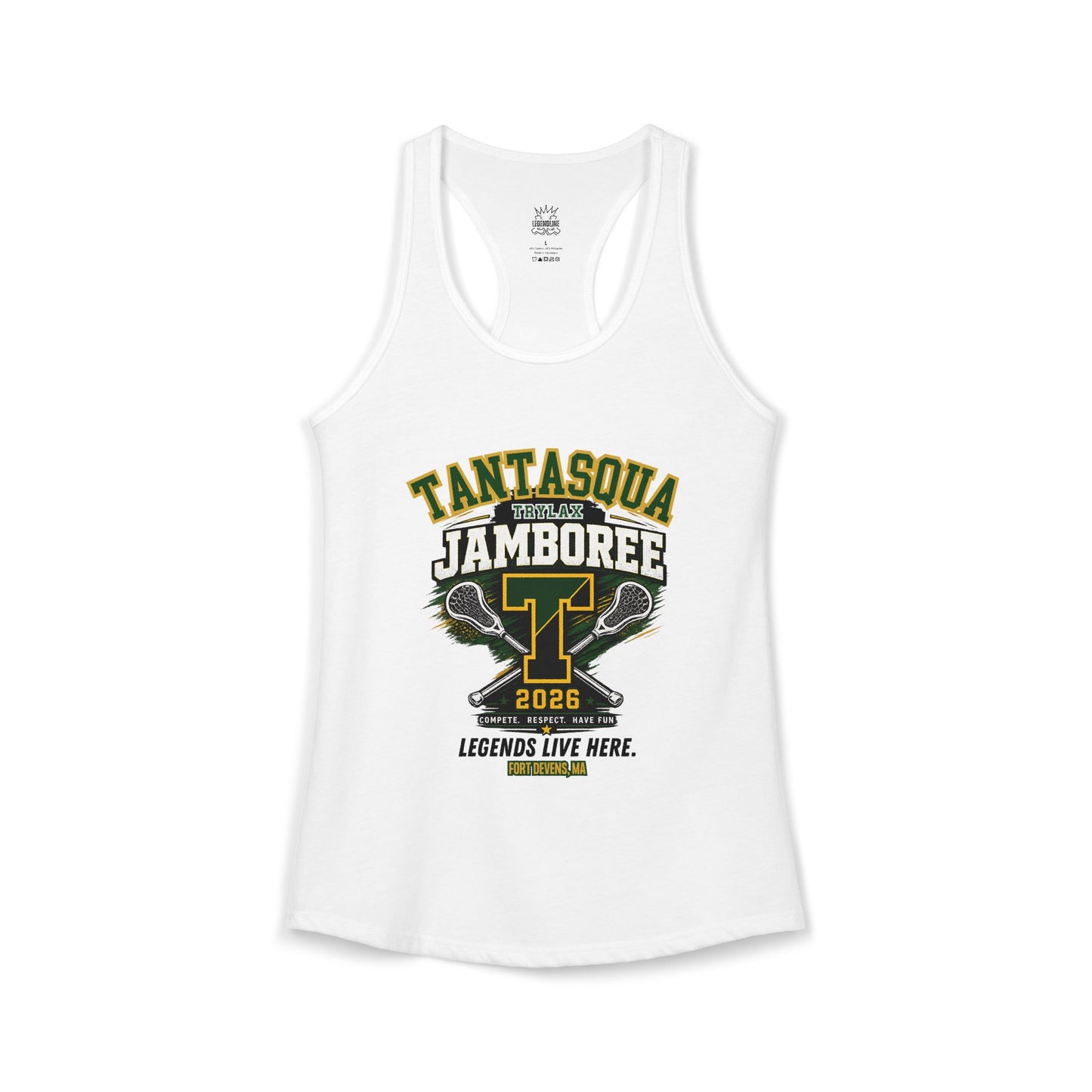 Women's TRYLax Jamboree 2026 Racerback Tank (Non-Personalized)