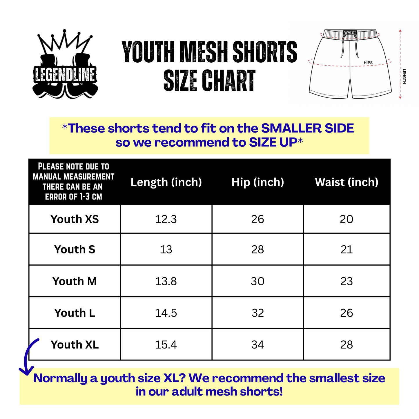 Youth Brimfield Inferno Softball Mesh Shorts - Black
