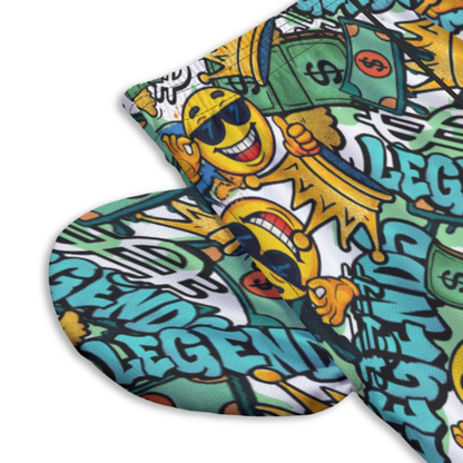 Legends Crown Graffiti All Sports Shorts