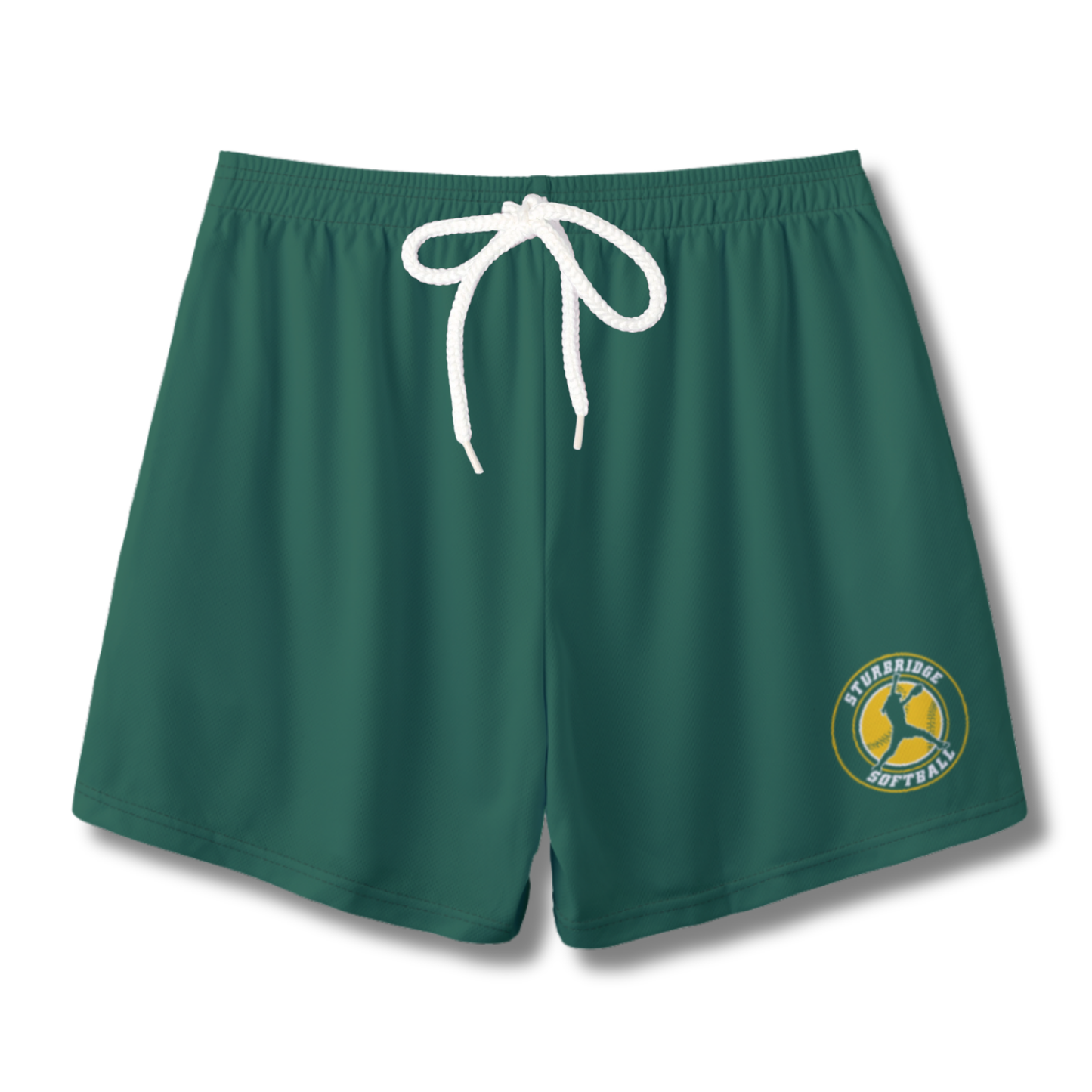 Youth Sturbridge Softball Shorts - Green Edition