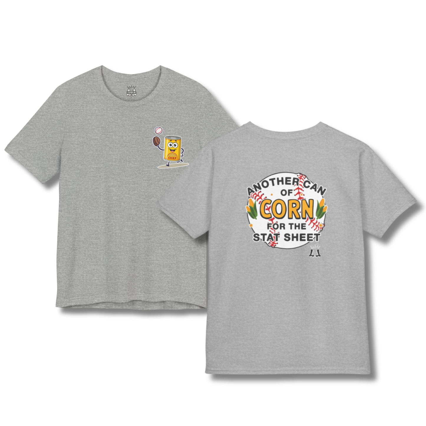 Youth Can of Corn Youth Baseball T-Shirt