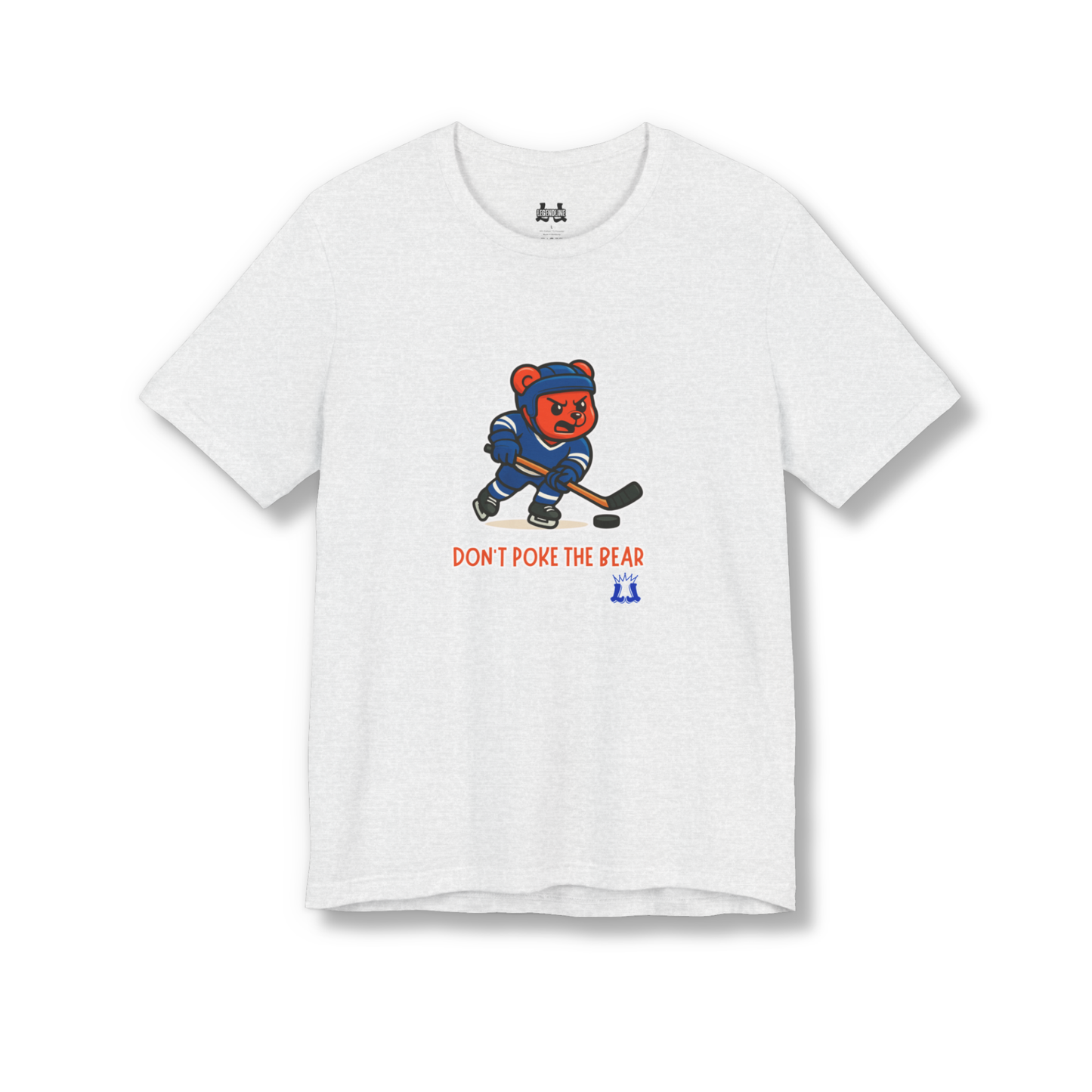 Adult Unisex Hockey T-Shirt, Don't Poke the Gummy Bear