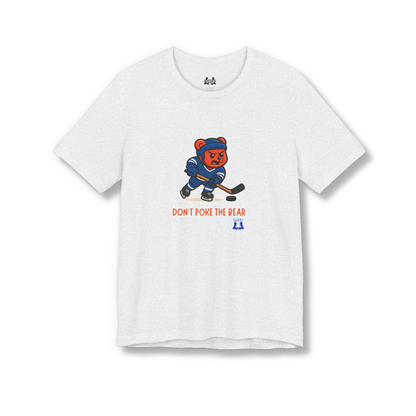 Adult Unisex Hockey T-Shirt, Don't Poke the Gummy Bear