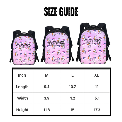 Personalized Unicron Backpack, Custom Girl Basketball Player Gift
