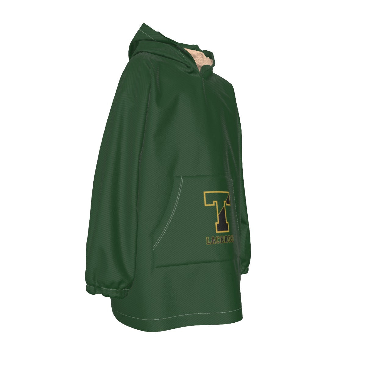 Adult TRYLAX Sherpa Fleece Lined Blanket Hoodie