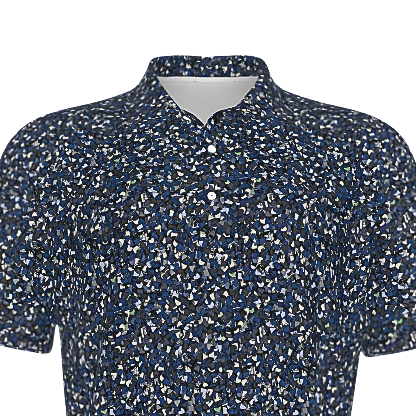 Men's Abstract Confetti UV Protection Golf Polo