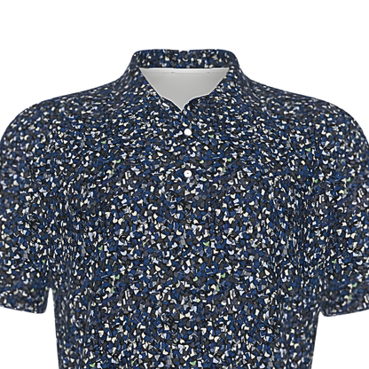 Men's Abstract Confetti UV Protection Golf Polo