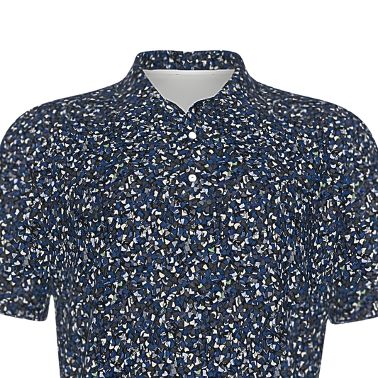Men's Abstract Confetti UV Protection Golf Polo