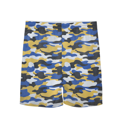 Youth Brimfield Beasts Baseball Distressed Camo Mesh Shorts