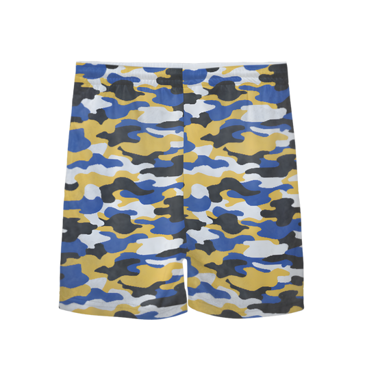 Youth Brimfield Beasts Baseball Distressed Camo Mesh Shorts