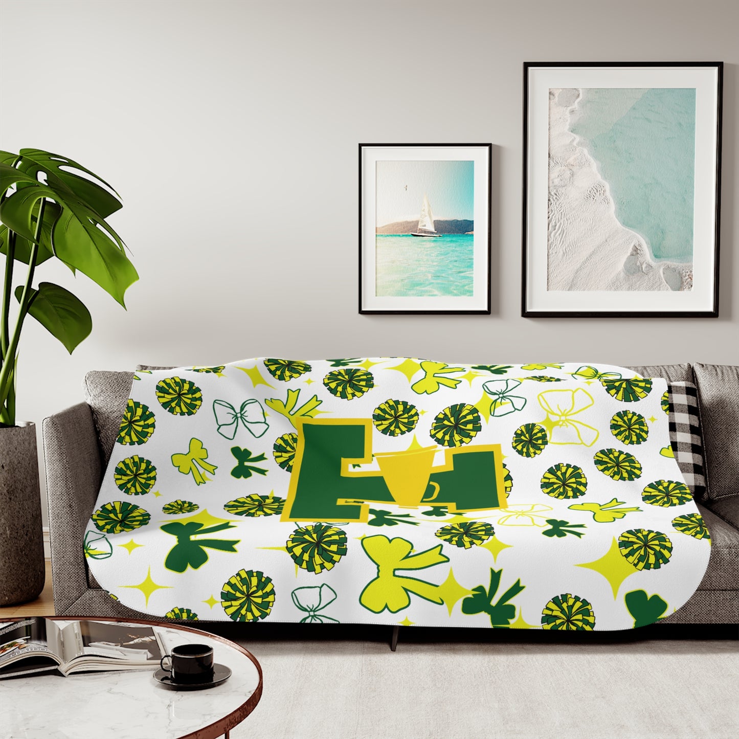 Tantasqua Cheer Sherpa Blanket