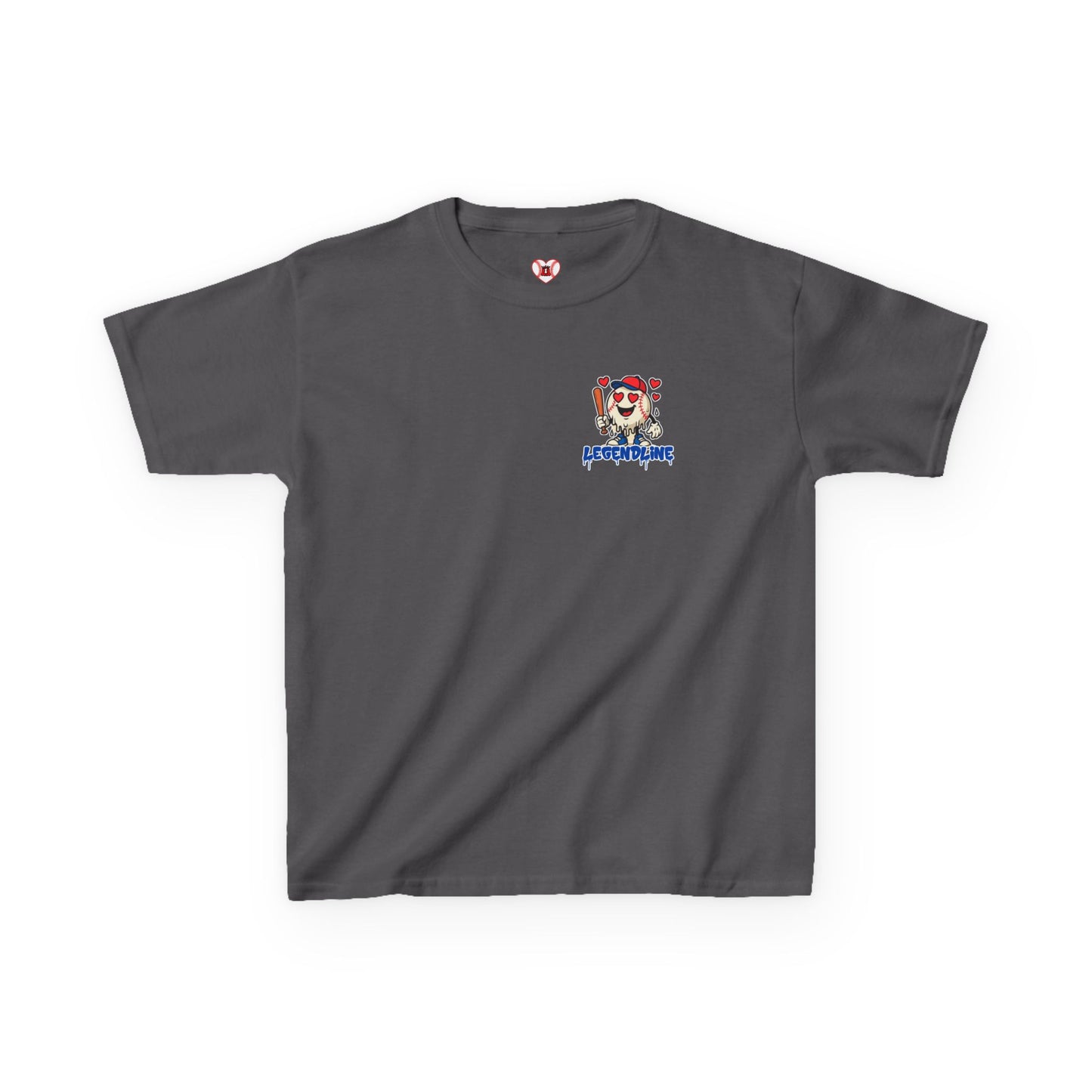 Youth Unisex Baseball Valentine's Sports T-Shirt, Baseball Season is My Love Language