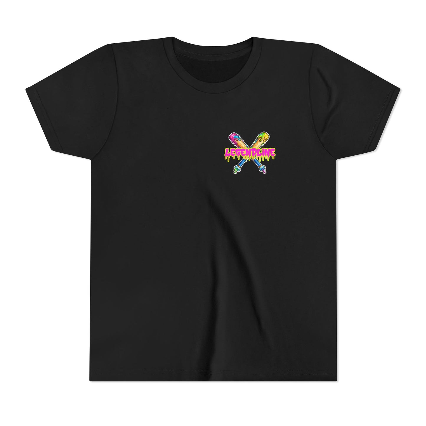 Kids Baseball Softball T-Shirt Softball Ice Cream Design