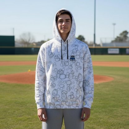 Unisex Adult Rain Delay Fleece Lined Hoodie