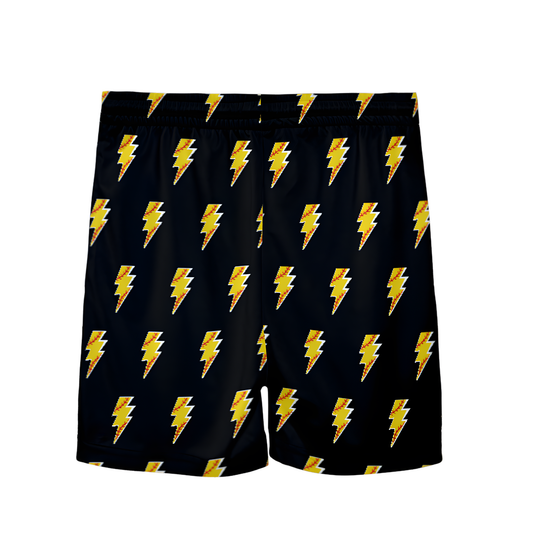 Youth Brimfield Inferno Lightning Bolt Mesh Shorts